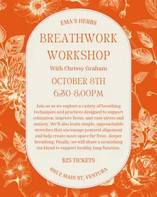Breathwork Workshop with Chrissy Graham