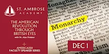 The American Revolution Through British Eyes