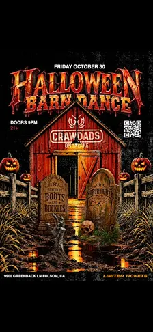 Halloween Barn Dance with North Forty at Crawdads on the Lake