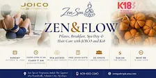 Zen & Flow: Pilates, Breakfast, Spa day, and hair care with Joico and K18.