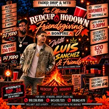 Redcup Hodown Friendsgiving Bonfire