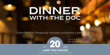 October - Dinner with the Doc