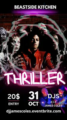 DECADES/THRILLER ( OLD SCHOOL HALLOWEEN PARTY)