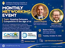 October Monthly Caribbean Networking Event with the Tech Council of DE!