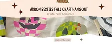 AKRON BESTIES: Fall Tote Bag Painting Craft