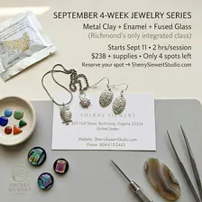 Metal Clay Fundamentals — 1pm Cohort (December 2026)