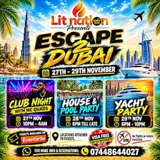 ESCAPE 2 DUBAI - CLUB YATCH POOL PARTIES