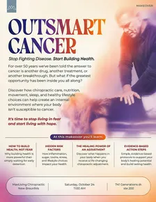 Outsmart Cancer MaxLiving MakeOver