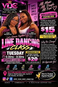 Every Tuesday! Line Dancing with Vegas Dance Connection