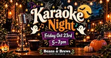 Halloween Karaoke Night at Beans & Brews
