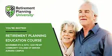 Retirement Planning University - Auraria - November 2026