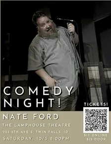 Comedy Night at The Lamphouse Theatre ft. Nate Ford!