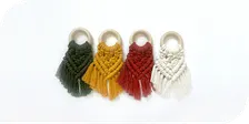 Fall Macramé Napkin Rings Workshop