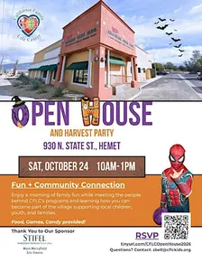 CFLC Open House and Harvest Party