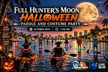 Full Hunter's Moon Halloween Paddle & Costume Party