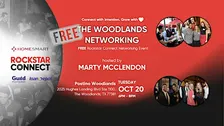 Free The Woodlands Networking Rockstar Connect Event (October, TX)