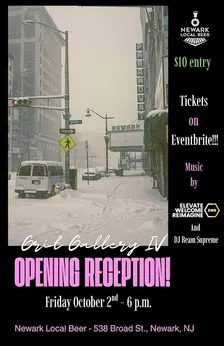 Grit Gallery IV - Opening Party at Newark Local Beer!