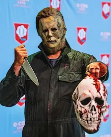 Douglas Tait Photo Op in Costume (Michael Myers in Halloween Kills)