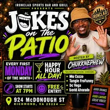 Jokes on the patio