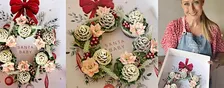 Christmas Cupcake Wreath Class (Brisbane Morning)