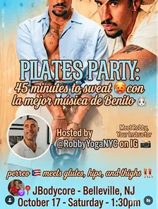 JCore: 10/17: Reggaeton Pilates Party