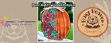 Paint Night! Wooden Pumpkin Decor