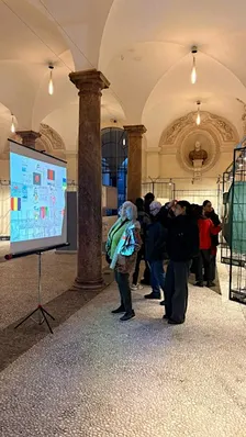 Inaugurazione mostra "Racconti dal confine. Disegni e parole di migrazione