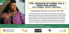 The Language of Fabric Volume II: Inner & Shown with Agapé