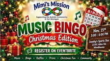 Mimi's Mission Chistmas Music Bingo