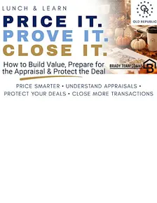 Price It. Prove It. Close It.
