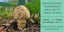 Educational Mushroom Walk
