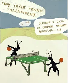 Tiny Table Tennis Tournament!
