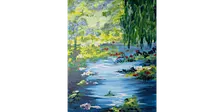 Monet Inspired Weeping Willow - Paint and Sip in Chicago | Classpop!™