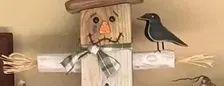 Folksy Scarecrow Decoration | Cheryl Bielli, instructor