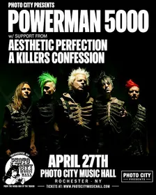 Powerman 5000 - w/ Aesthetic Perfection & A Killer's Confession