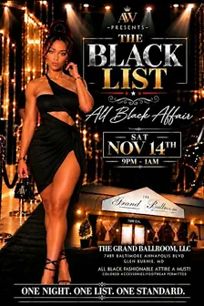 The All Black Affair • Grown Folks Weekend Getaway