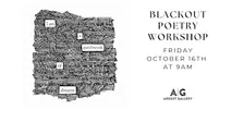 Blackout Poetry Workshop