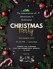 Association of Jamaicans in Richmond (AJR) Christmas Party