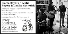 birch lung (Emma Bayash, Malia Rogers & Danika Goshulak)