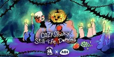Cozy Spooky Still-Life Drawing / Berlin Illustrator Meet up - Pen & Bear