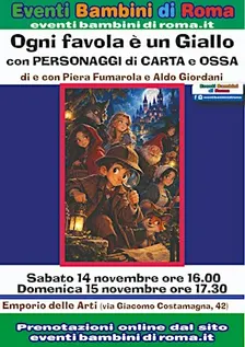 Spettacolo per bambini "Ogni favola è un Giallo"
