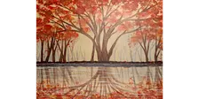 Misty Fall Morning - Paint and Sip in Chicago | Classpop!™