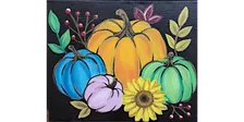 Funky Pumpkins - Paint and Sip in Chicago | Classpop!™