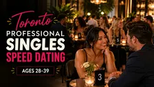 Toronto Professional Singles Speed Dating (Ages 28-39)