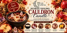 Decorate Your Own Cauldron Candle