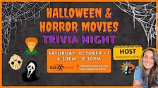 Halloween & Horror Movies TRIVIA NIGHT at Galaxy Game Cafe