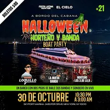 Halloween Norteño y Banda  Boat Party|NUEVA YORK, NY.