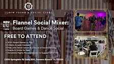 Flannel Social Mixer: Board Games & Dance Social