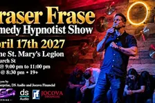 Comedy Hypnotist Fraser Frase @ The St. Mary's Legion Branch 236