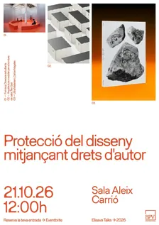 Protecció del disseny mitjançant drets d'autor - Elisava x BPV